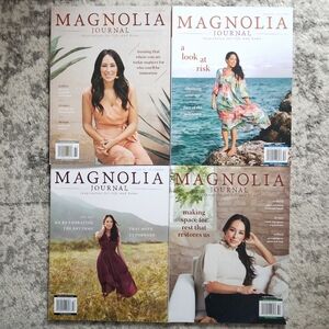 Magnolia Journal Magazine Set 14-17 2020 Joanna Gaines Chip Spring Summer Fall
